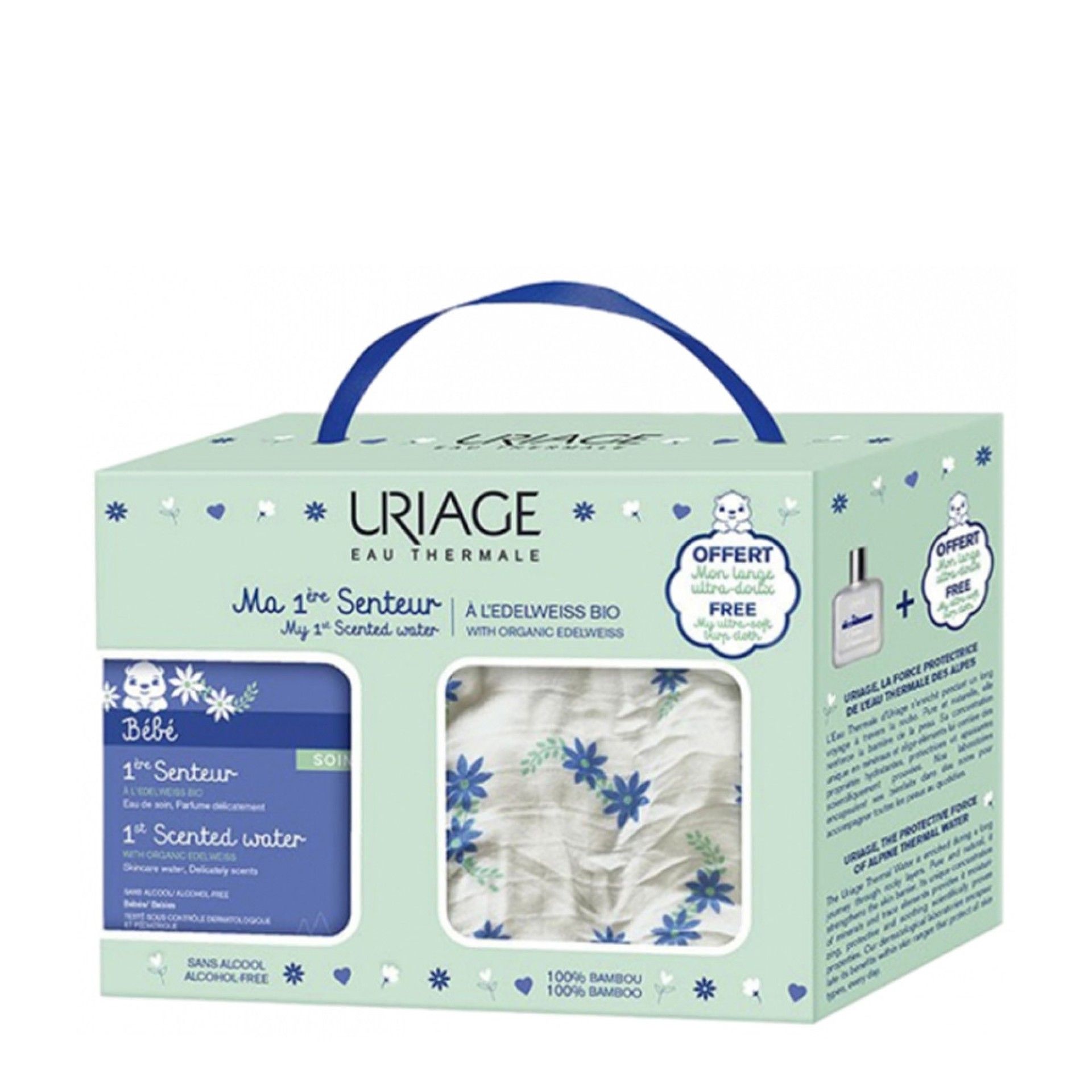 Uriage Bebé 1ª Água Perfumada OFERTA Fralda