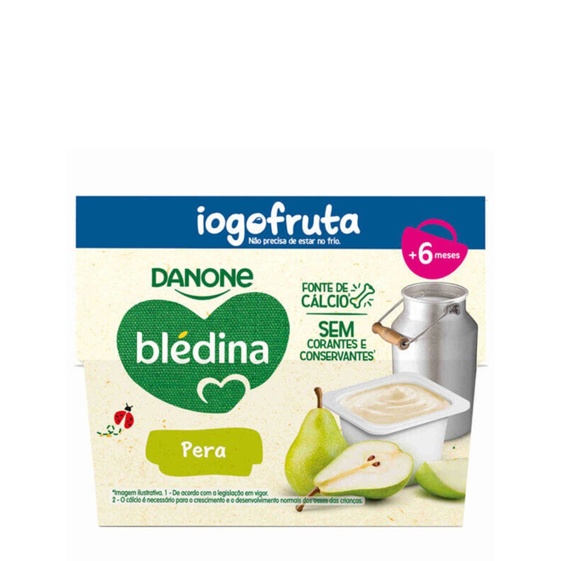 Blédina Iogofruta Pera 4 x 95 g +6m