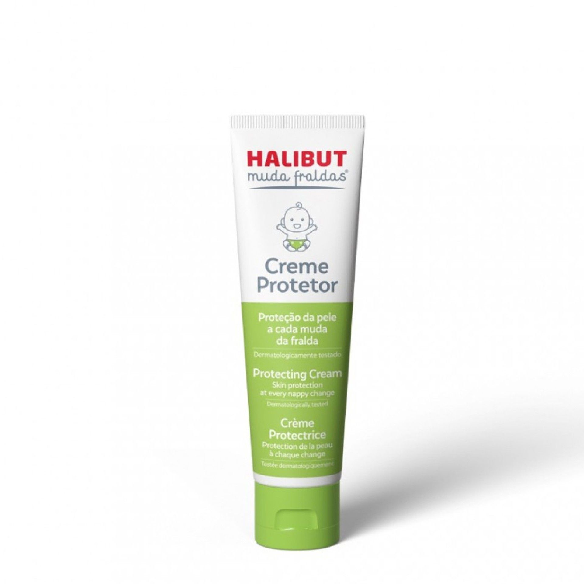 Halibut Muda Fraldas Creme Protetor