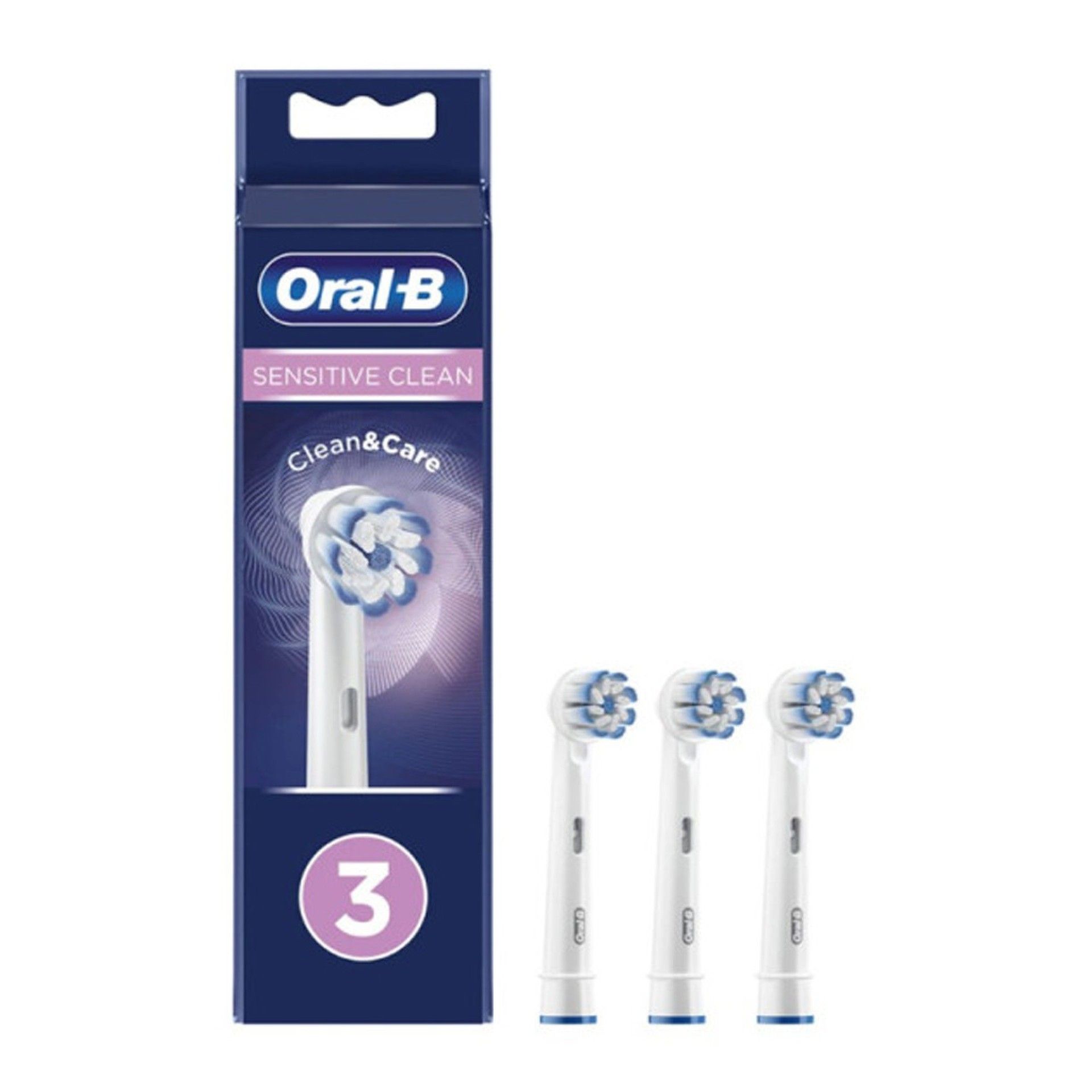 Oral-B Sensitive Clear 3 Recargas Escova Elétrica