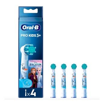 Oral-B PRO Kids3+ Frozen 4 Recargas Escova Elétrica
