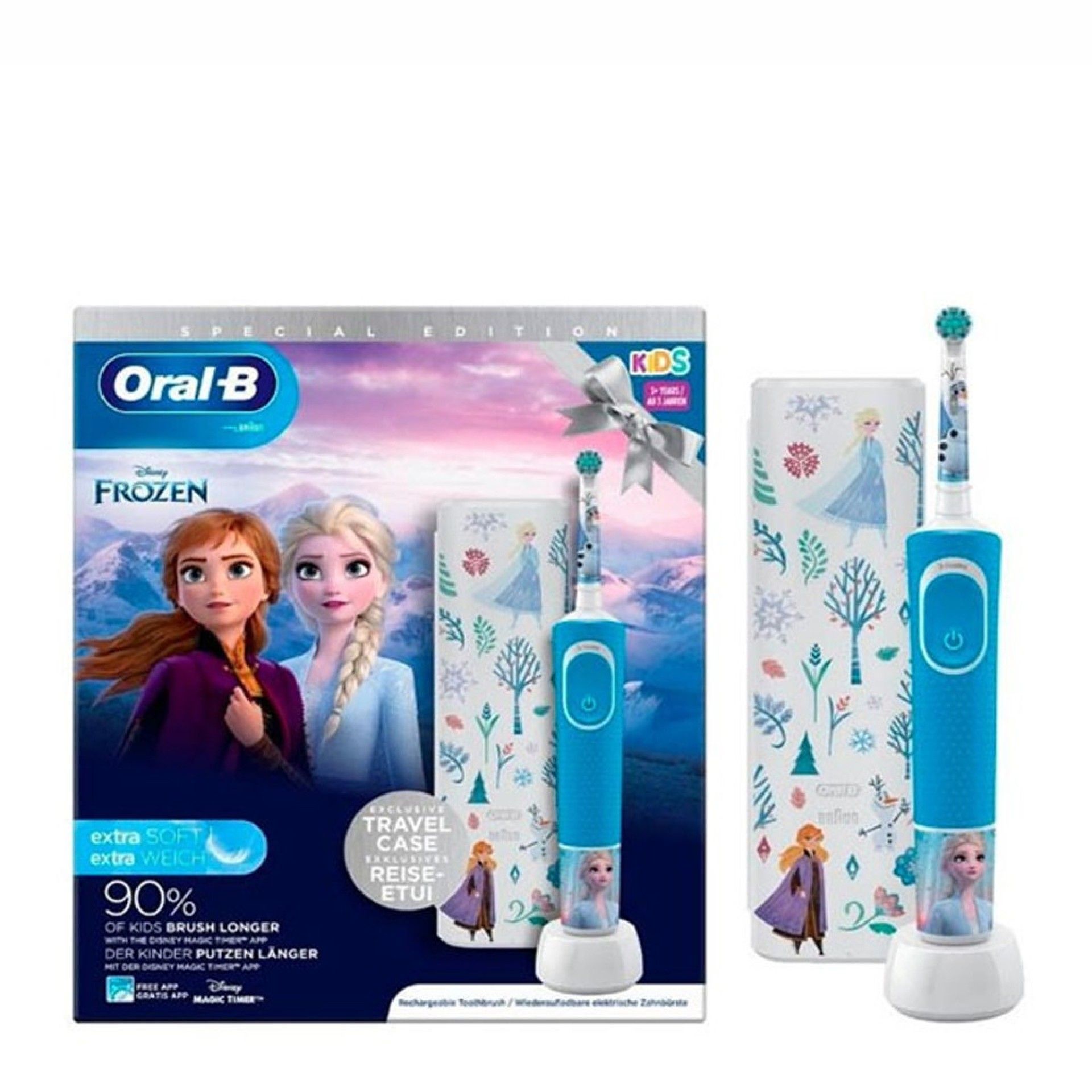 Oral-B PRO Kids3+ Frozen Escova Elétrica Edição Especial