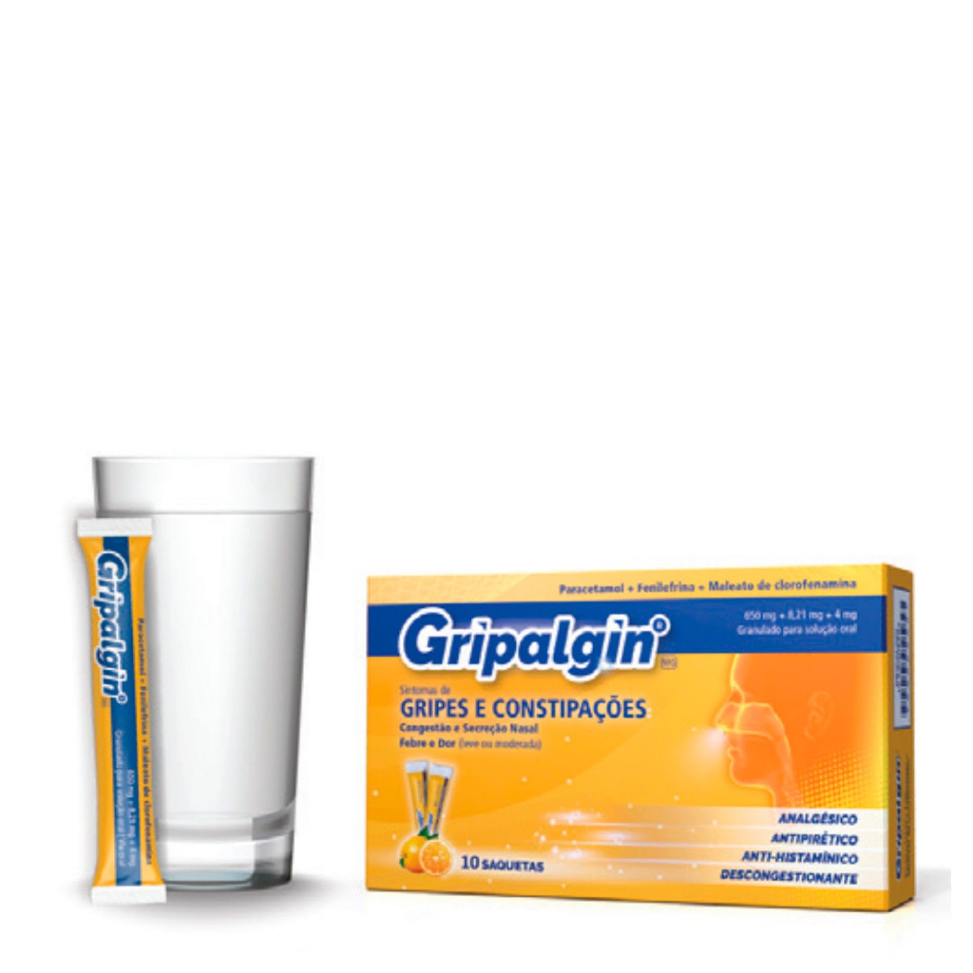 Gripalgin 10 Saquetas