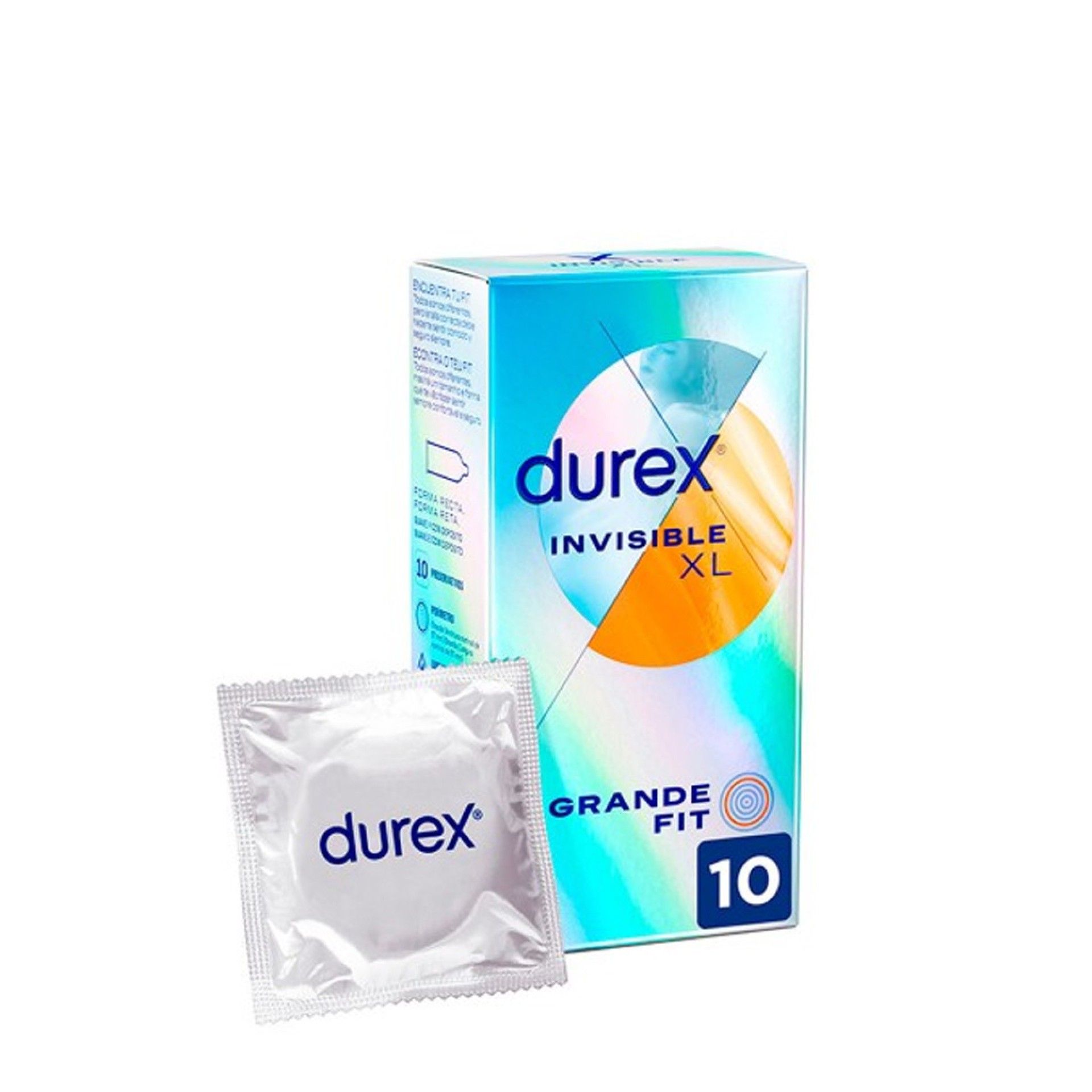 Durex Invisible XL 10 preservativos