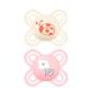 MAM Perfect Start Chupeta Silicone Rosa 0-2m 2un