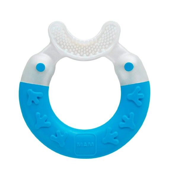MAM Bite Brush Mordedor Dentes Azul 3m+ MAM Bite Brush Mordedor Dentes Azul 3m+