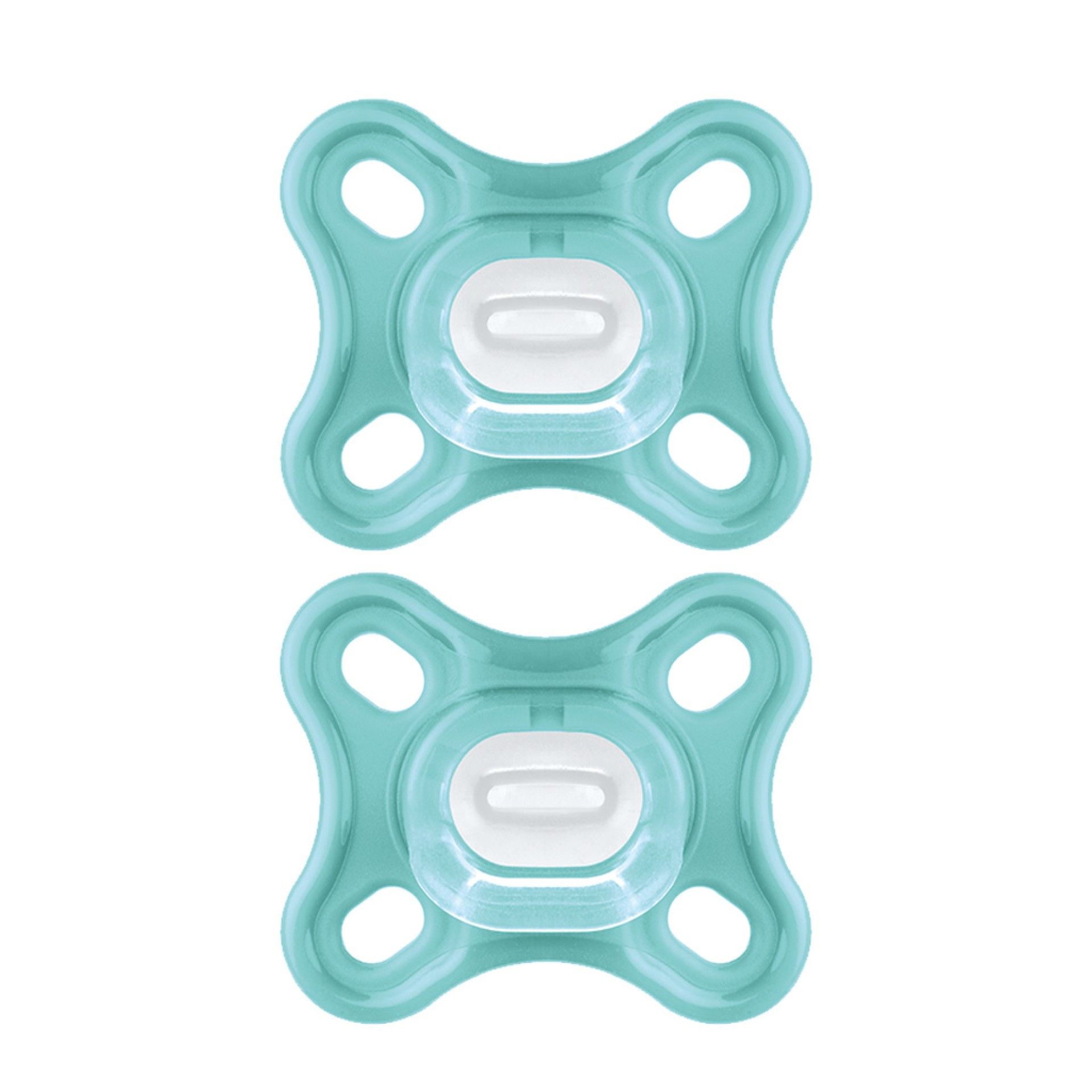 MAM Comfort Chupeta Silicone Neutro 0m+ 2un