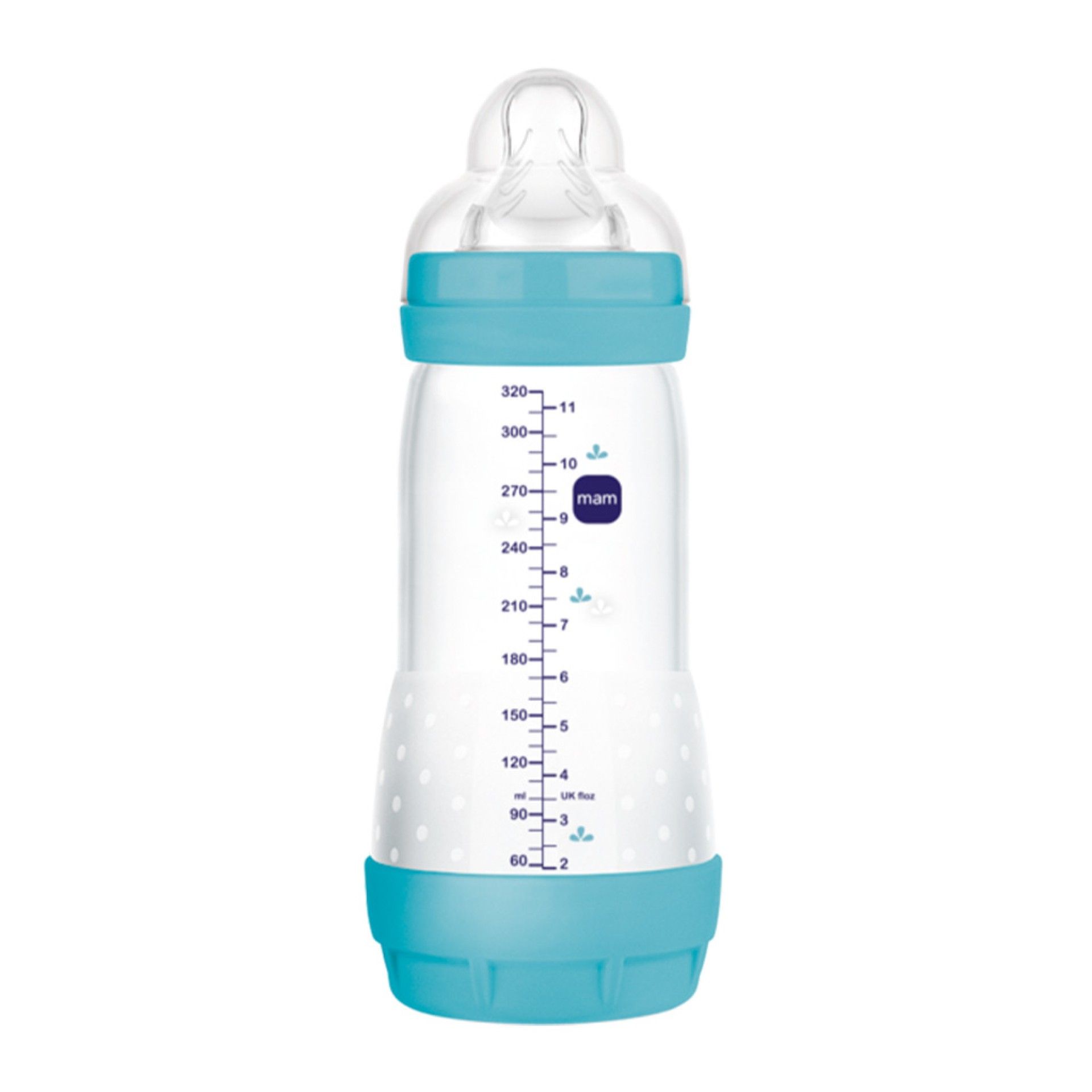 MAM Easy Start Biberão Anticólica 320 ml Azul 4m+