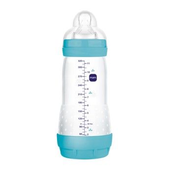 MAM Easy Start Bibero Anticlica 320 ml Azul 4m+