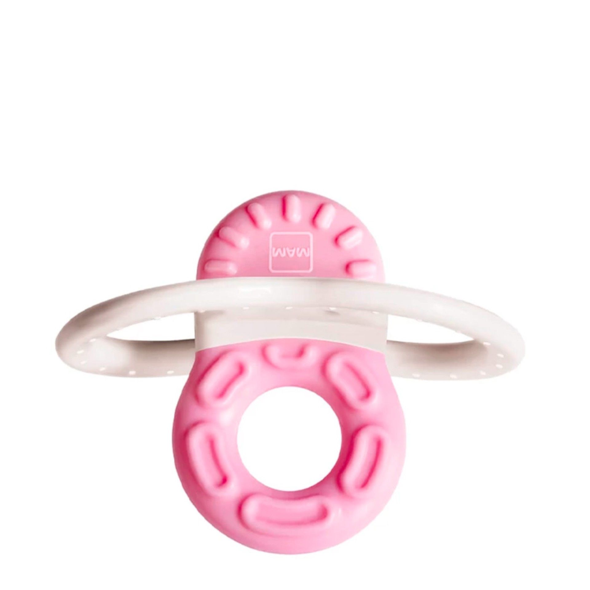 MAM Bite Relax Mini Mordedor Rosa com Caixa Fase 1