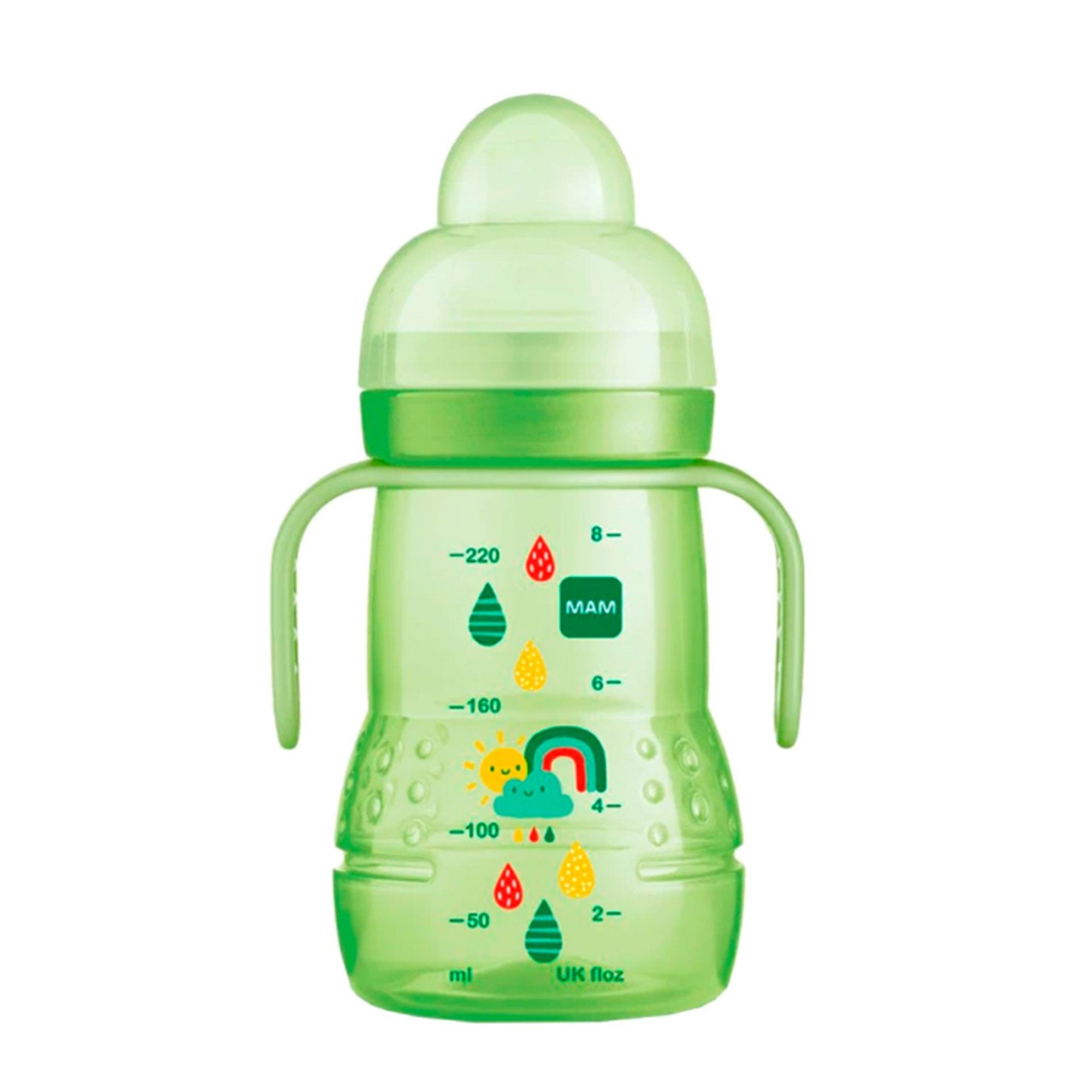 MAM Biberão Aprendizagem Trainer+ 220 ml Neutro