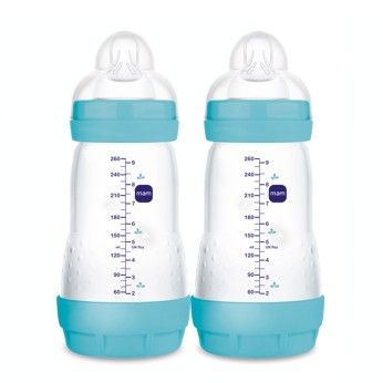 MAM Bibero Anticlica 260 ml Azul 2m+ 2un