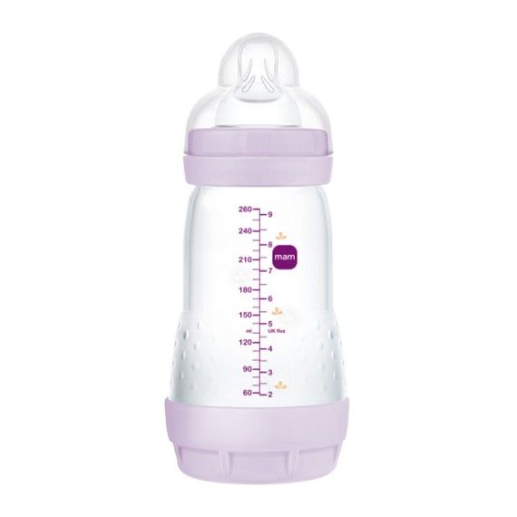 MAM Bibero Anticlica 260 ml Rosa Mate 2m+