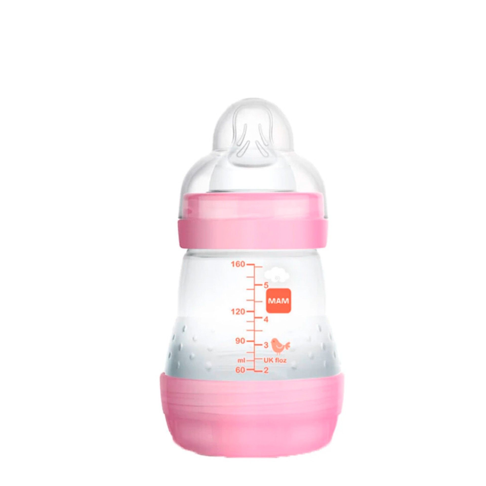 MAM Easy Start Biberão Anticólica 160 ml Rosa 0m+
