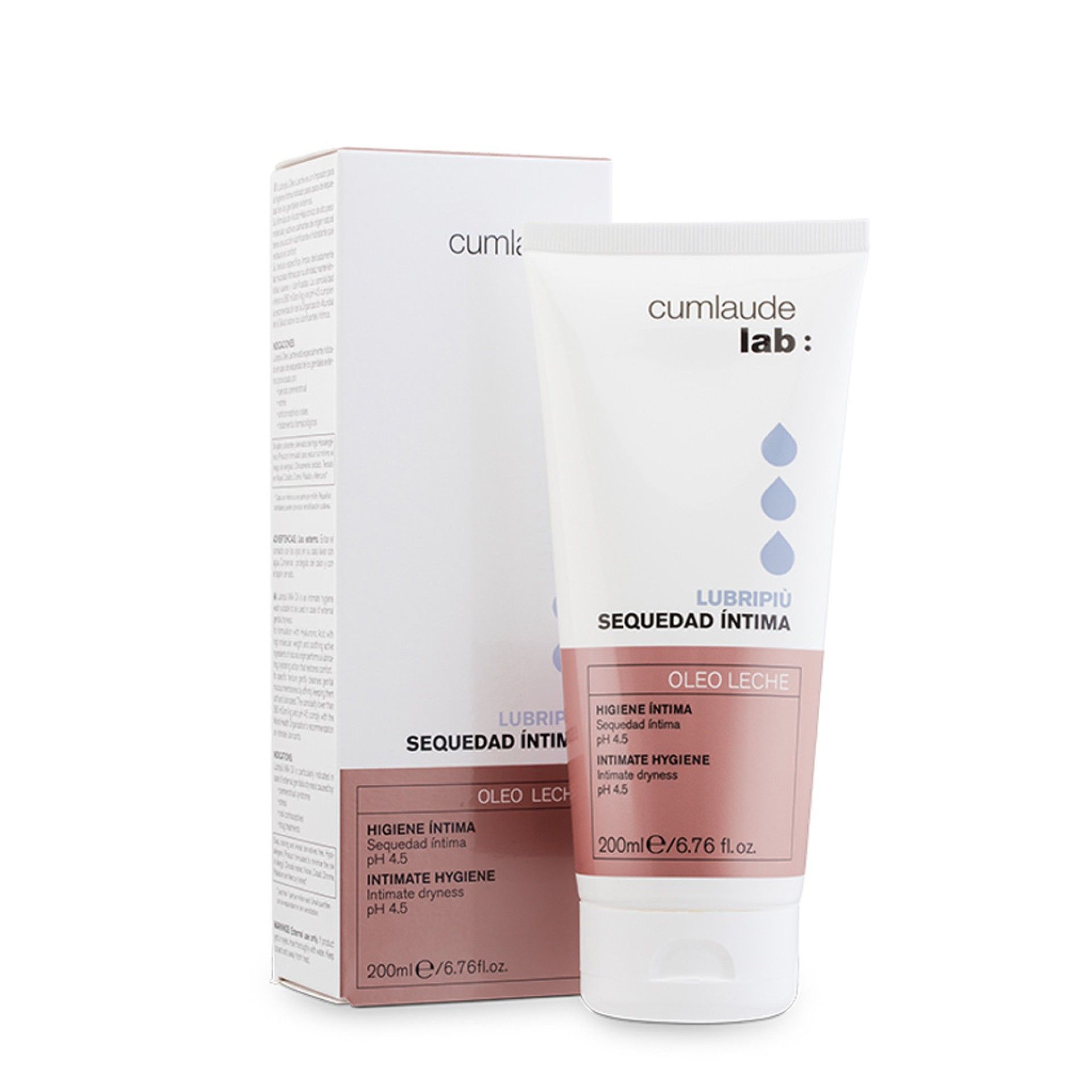 Cumlaude Lubripiù Óleo-Leite Higiene Íntima