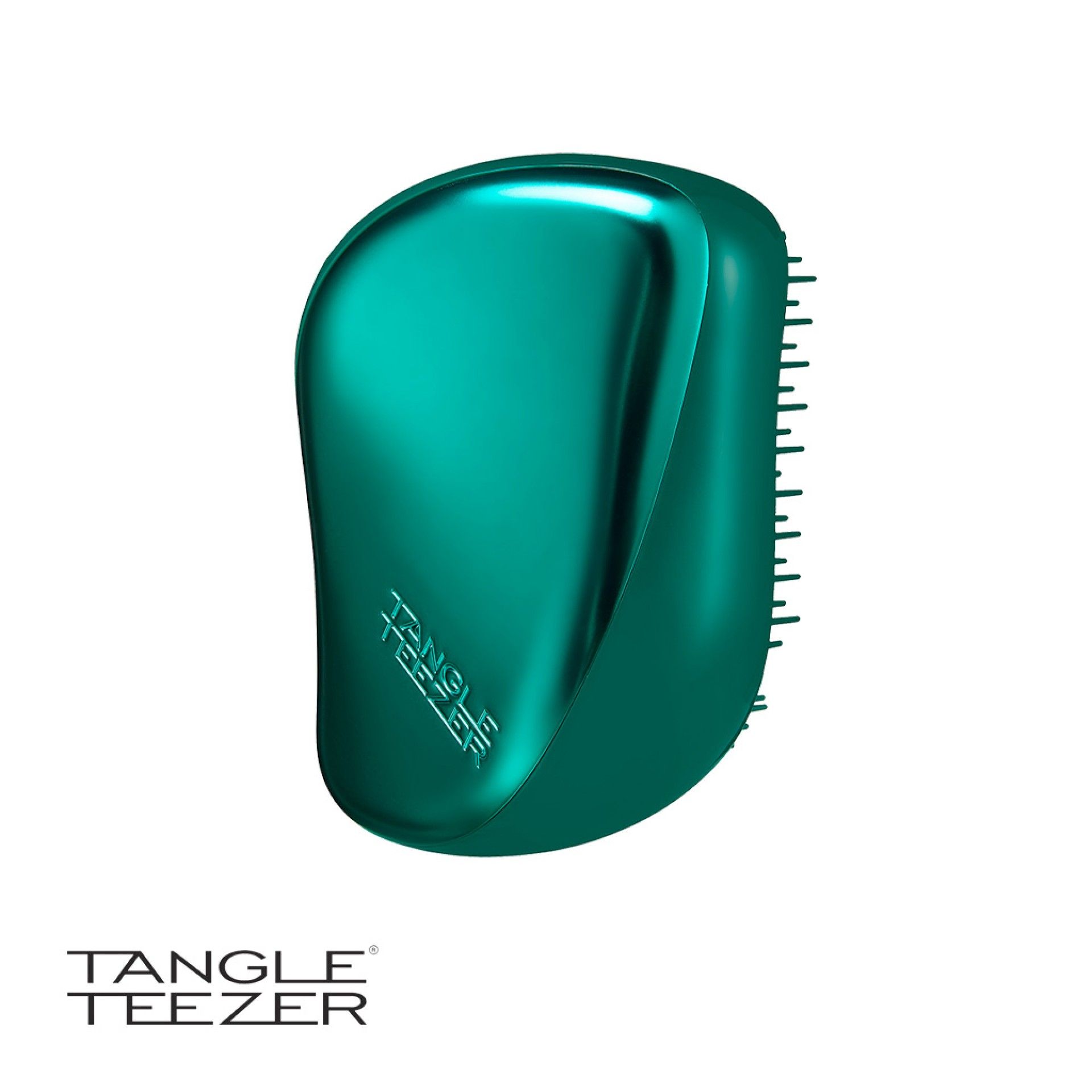 Tangle Teezer Compact Rose Green Jungle