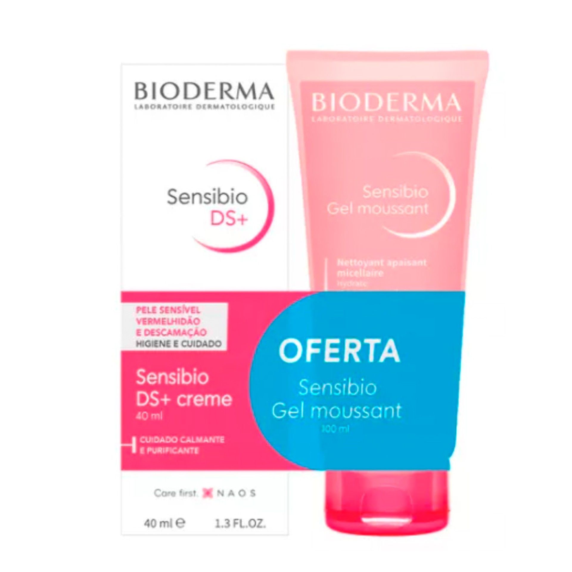 Bioderma Sensibio DS+ Creme OFERTA Sensibio Gel Moussant