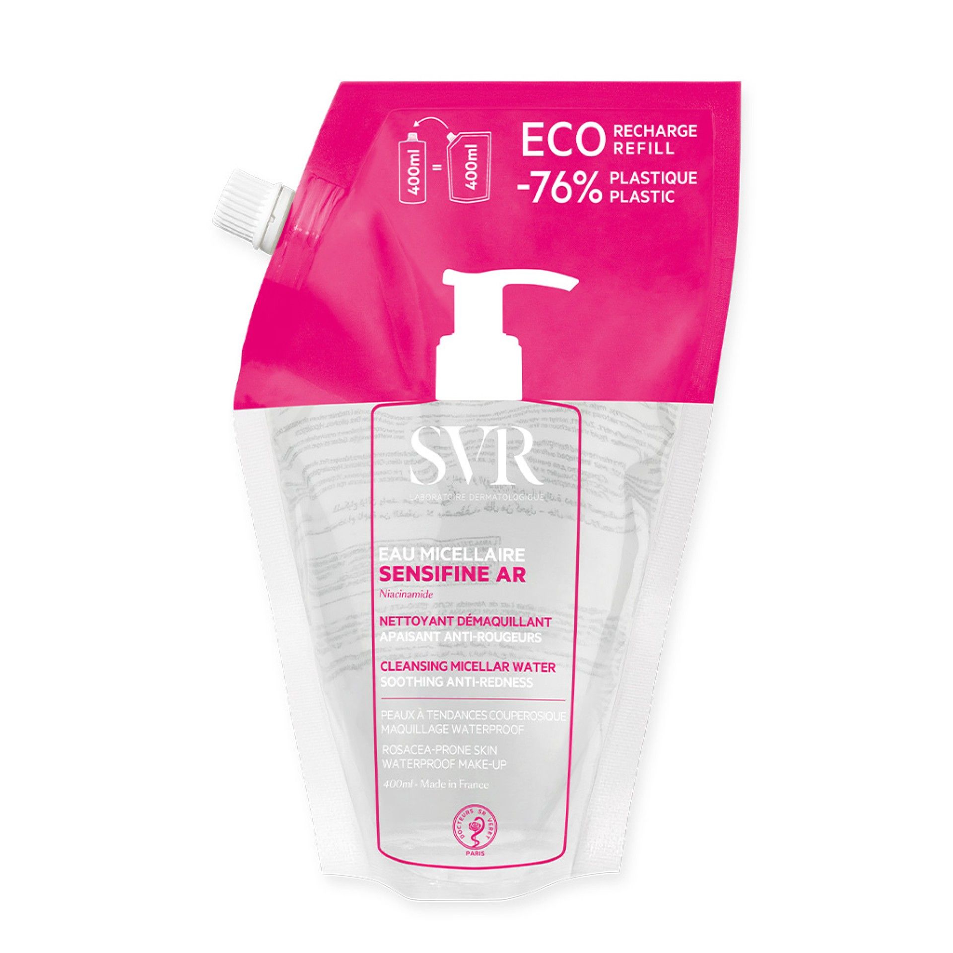 SVR Sensifine AR Água Micelar Eco Refill