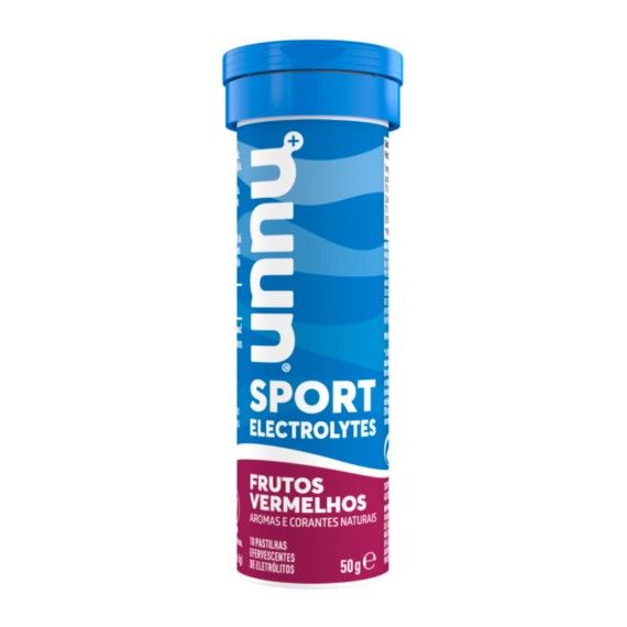 Nuun Sport Pastilhas Efervescentes de Eletrlitos Frutos Vermelhos