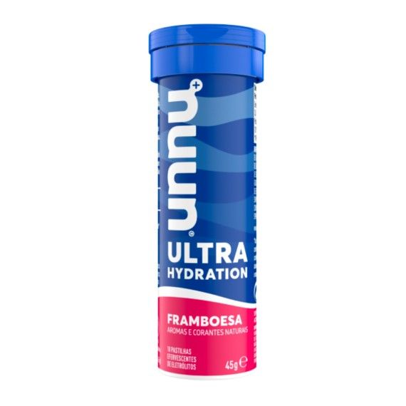 Nuun Ultra Hydration Pastilhas Efervescentes Framboesa