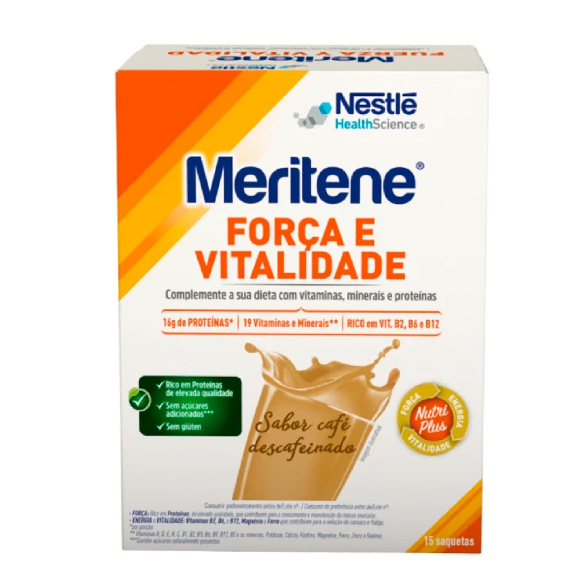 Meritene Força e Vitalidade Café 15 Saquetas