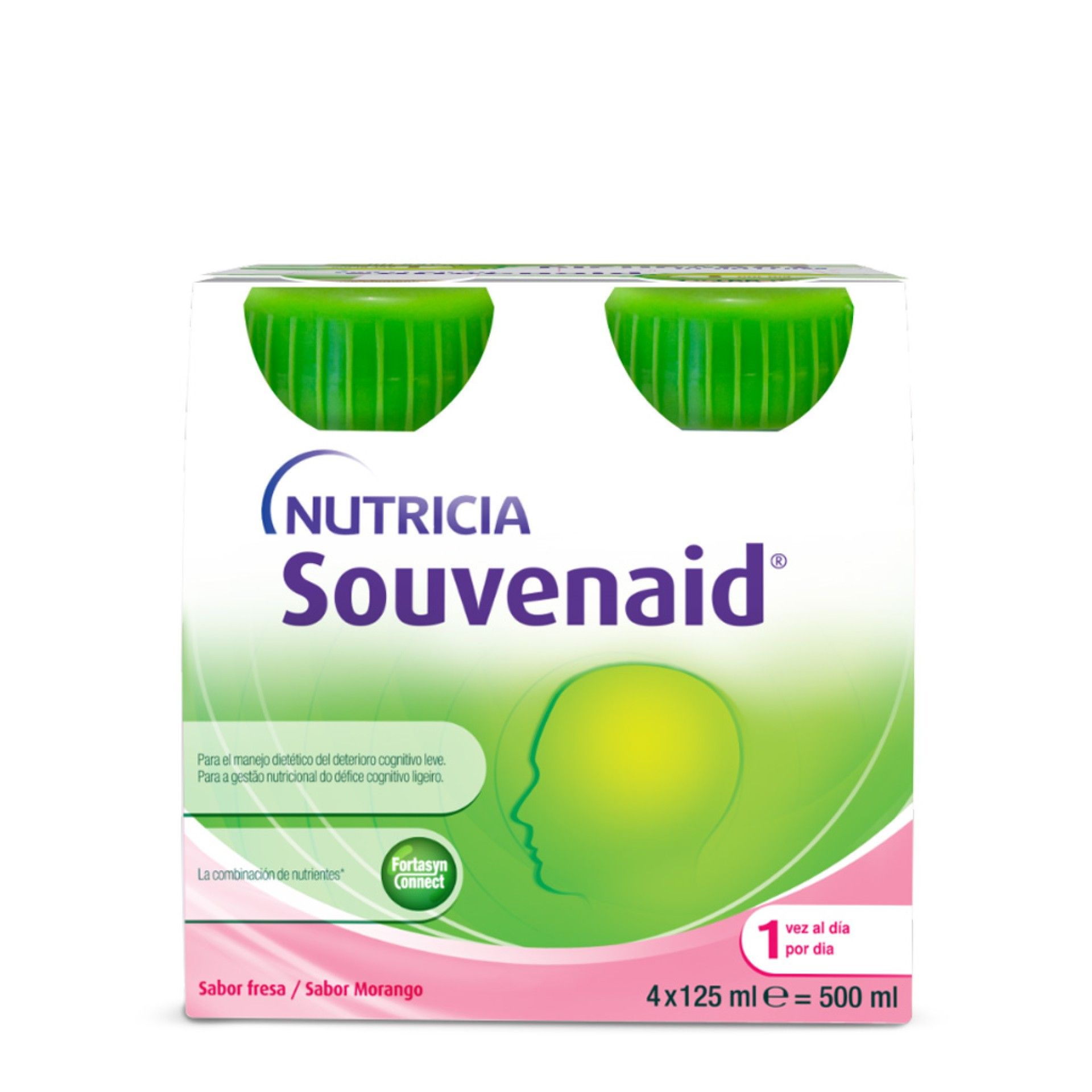 Souvenaid Morango 4 Garrafas