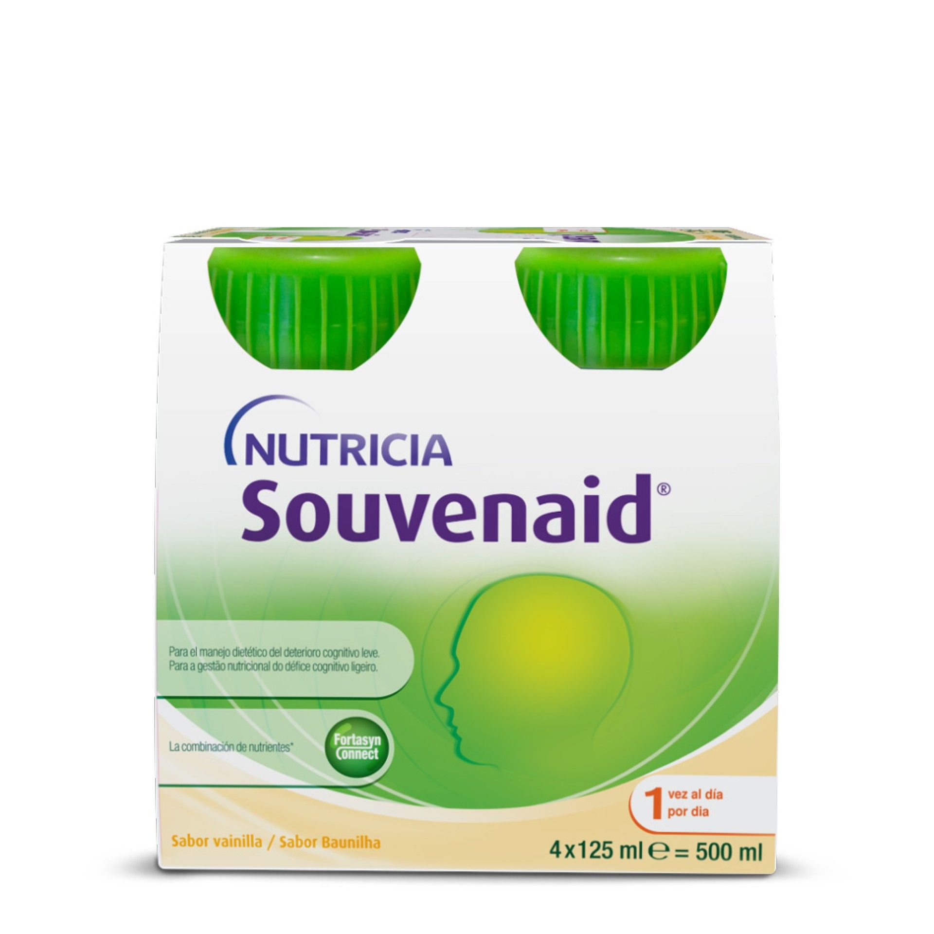 Souvenaid Baunilha 4 Garrafas