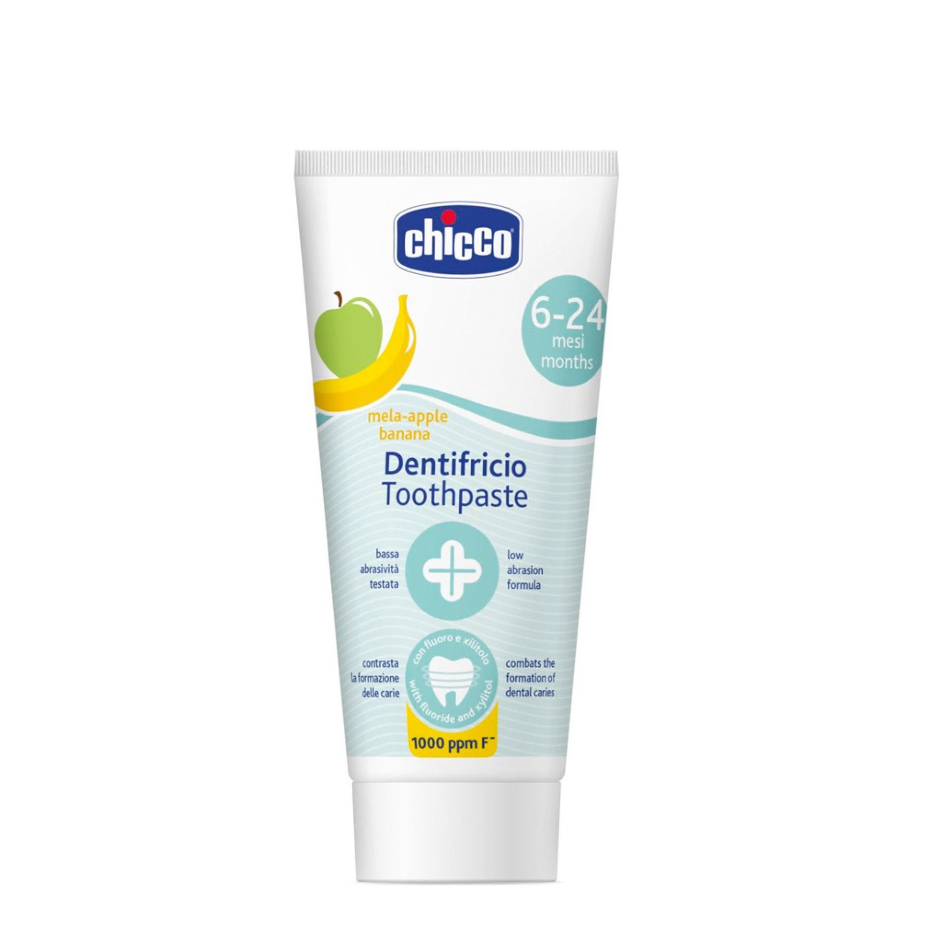 Chicco Dentifrico Maçã Banana 6M+