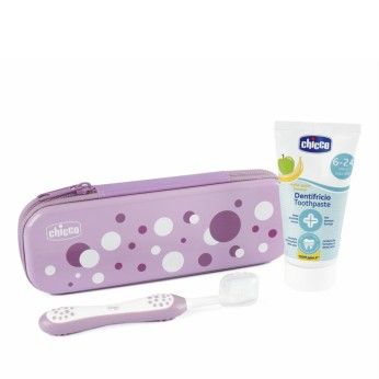 Chicco Conjunto de Higiene Oral Lils 6M+