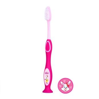 Chicco Escova Dente Leite Rosa 3-6 anos