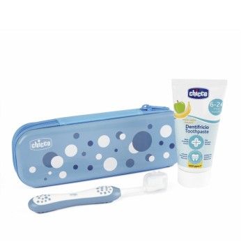 Chicco Conjunto de Higiene Oral Azul 6M+