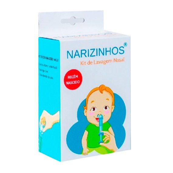 Narizinhos Kit de Lavagem Nasal Recm Nascido 0-6 meses