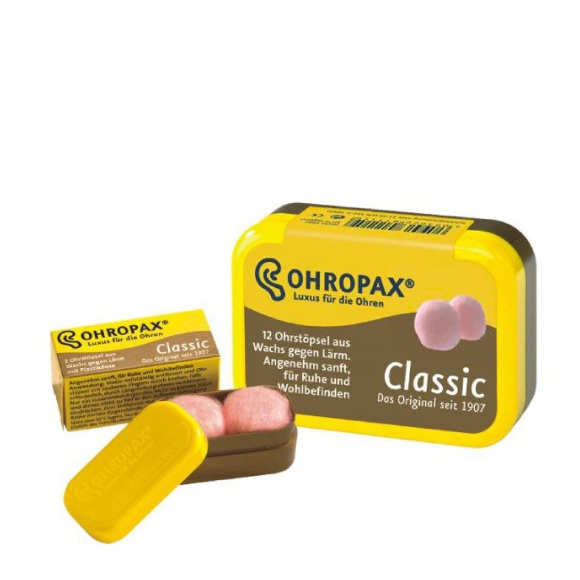 Ohropax Classic 12 Tampões Ouvidos