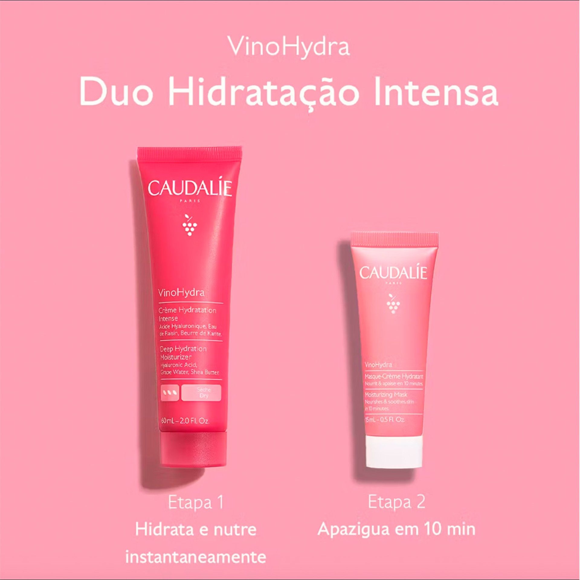 Caudalie Coffret VinoHydra Duo Hidratação Intensa
