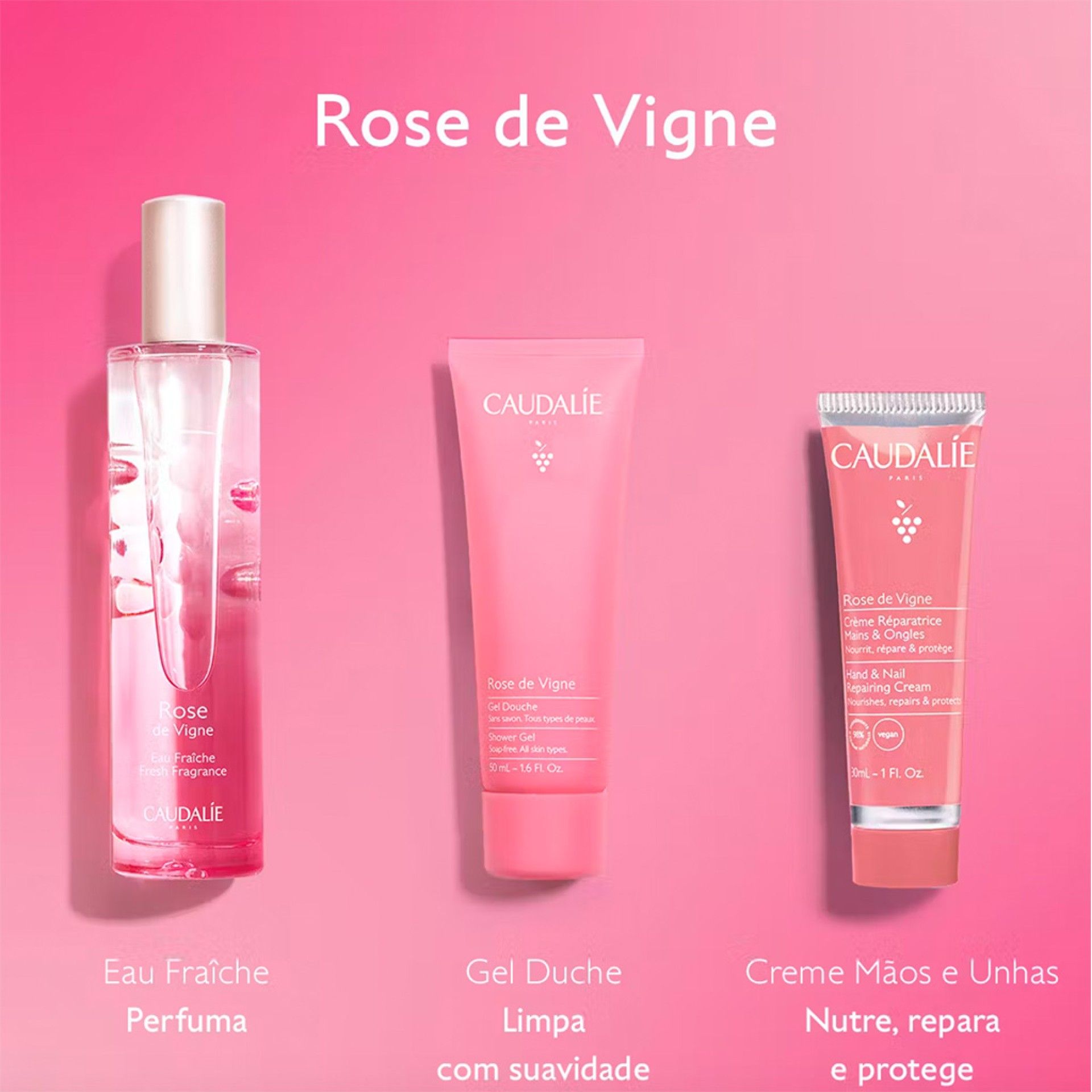 Caudalie Coffret Rose de Vigne