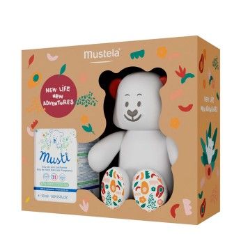 Mustela Beb Musti Coffret  Oferta Urso Peluche