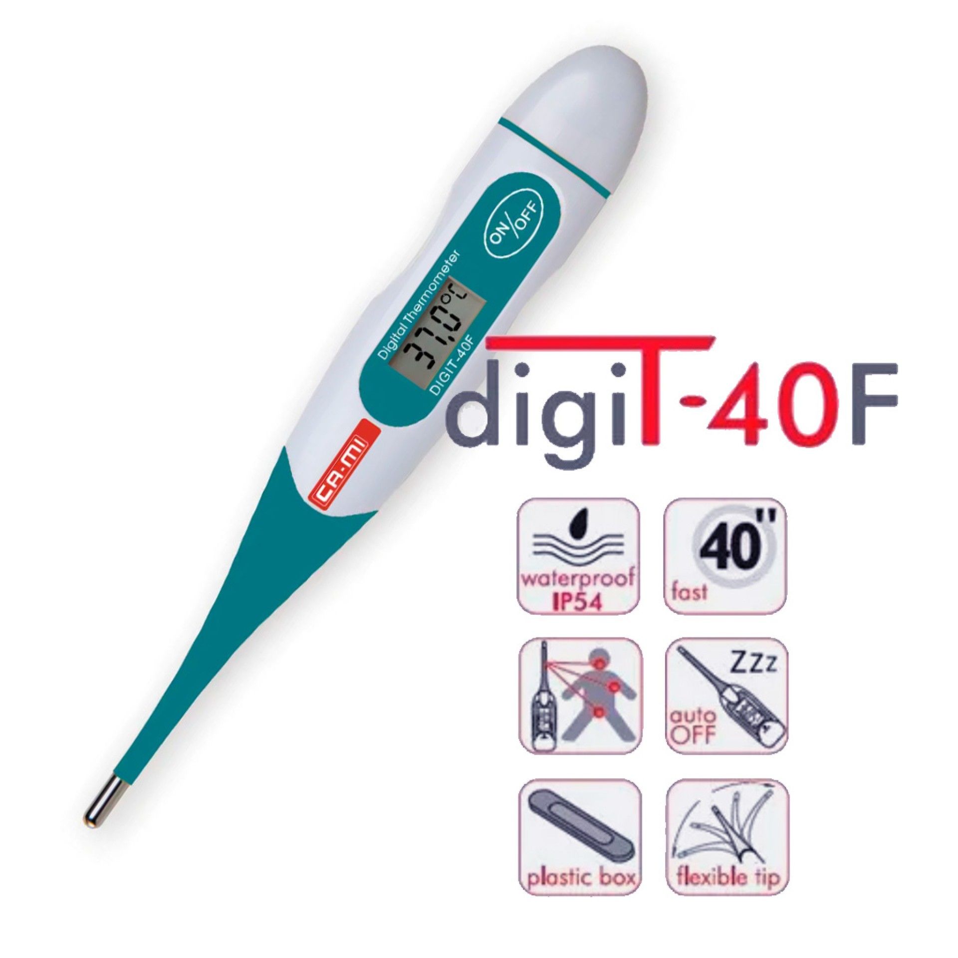 CA-MI Termómetro Flexível DigiT 40F