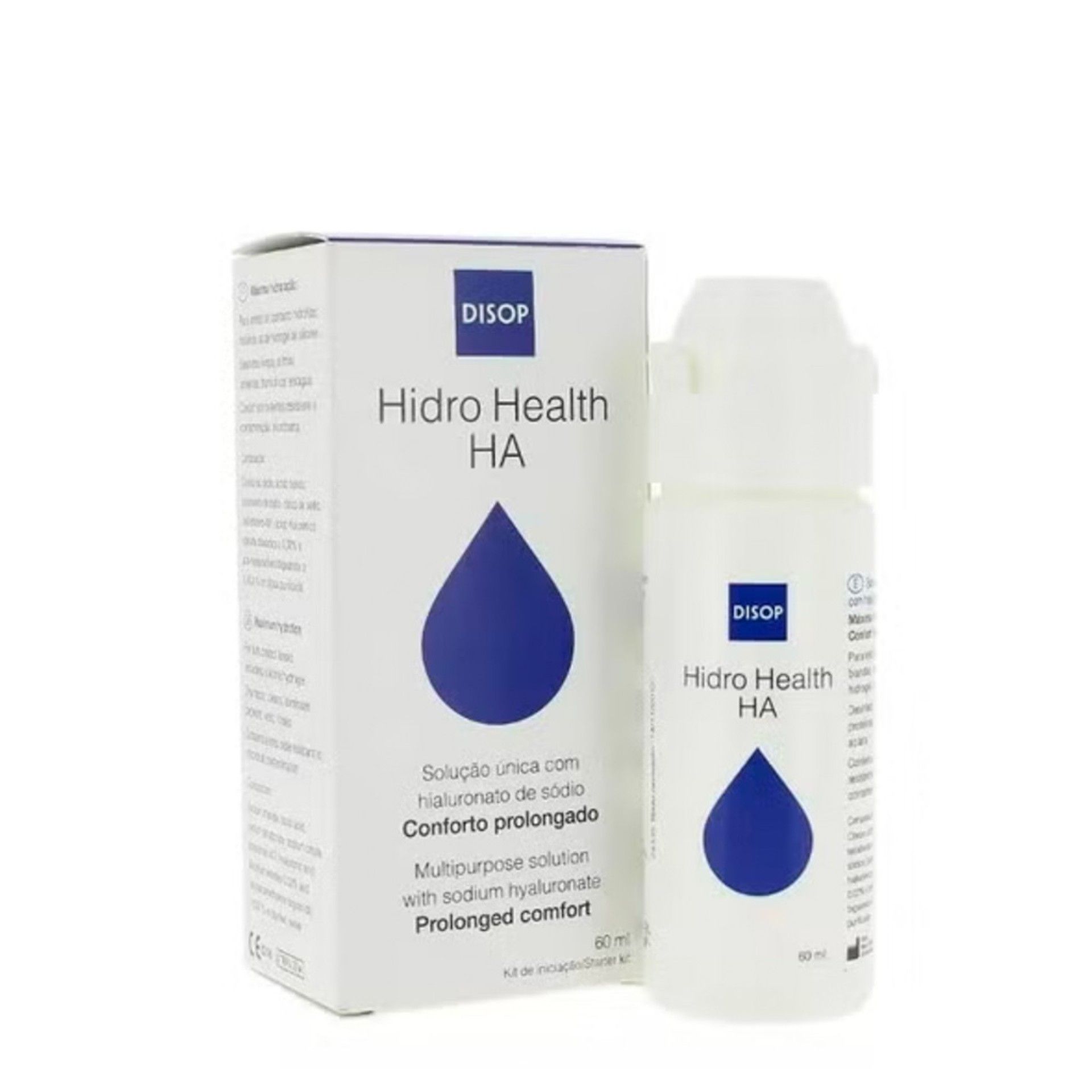 Hidro Health HA Solução Lentes Contacto Moles