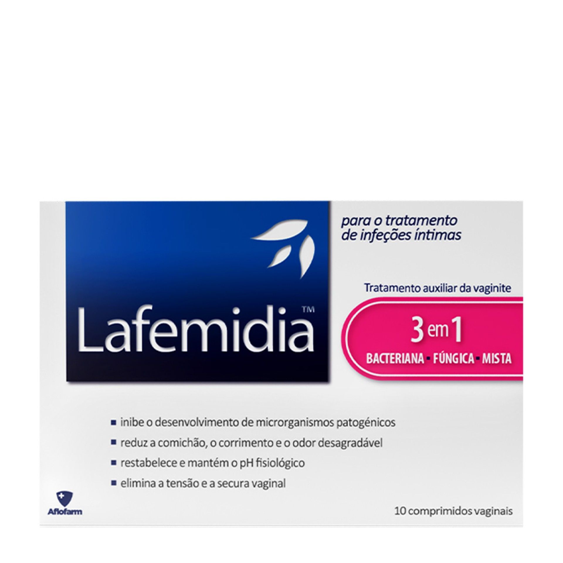 Lafemidia 10 Comprimidos Vaginais