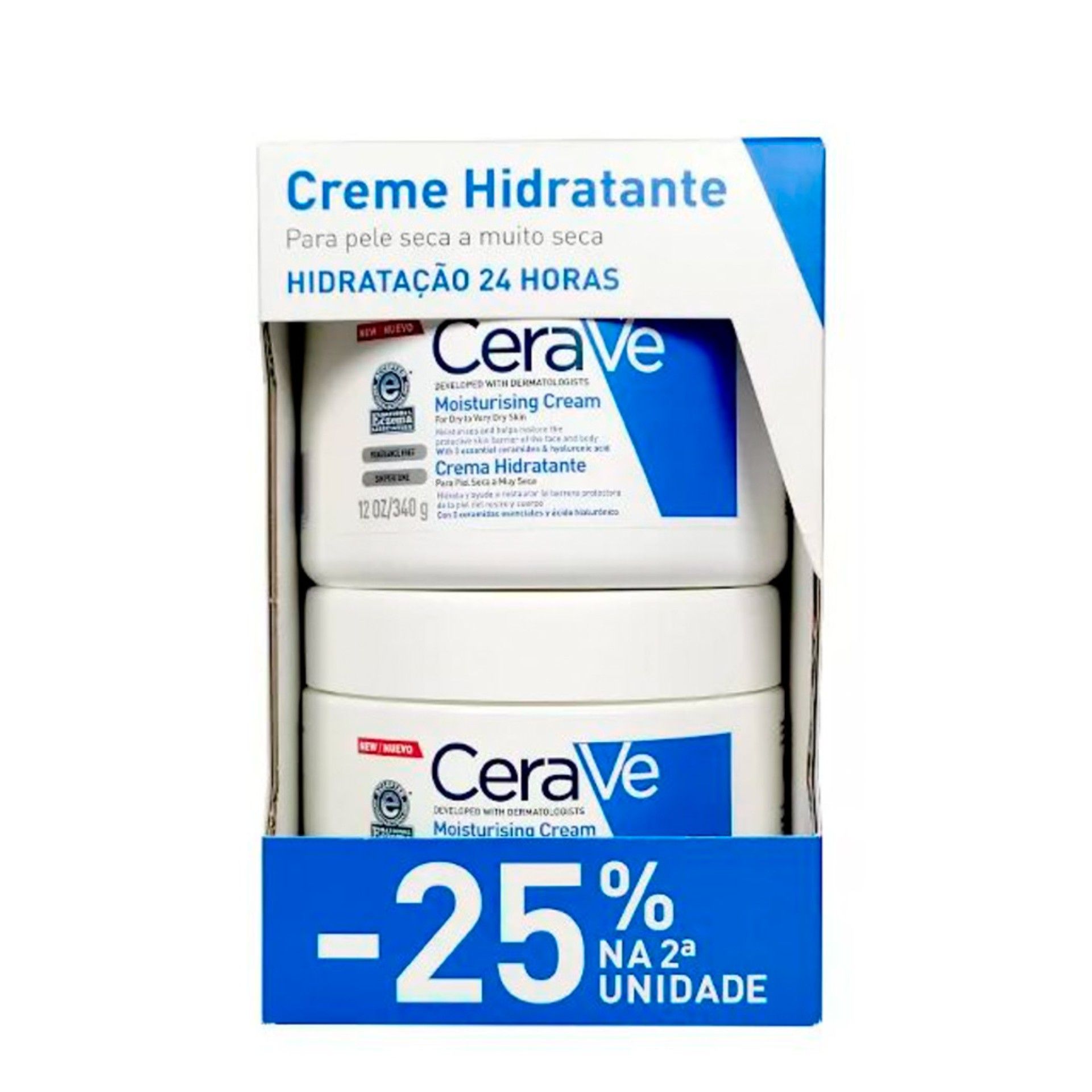 CeraVe Creme Hidratante DUO -25% Desconto