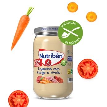 Nutribn Boio Frango e Vitela com Legumes