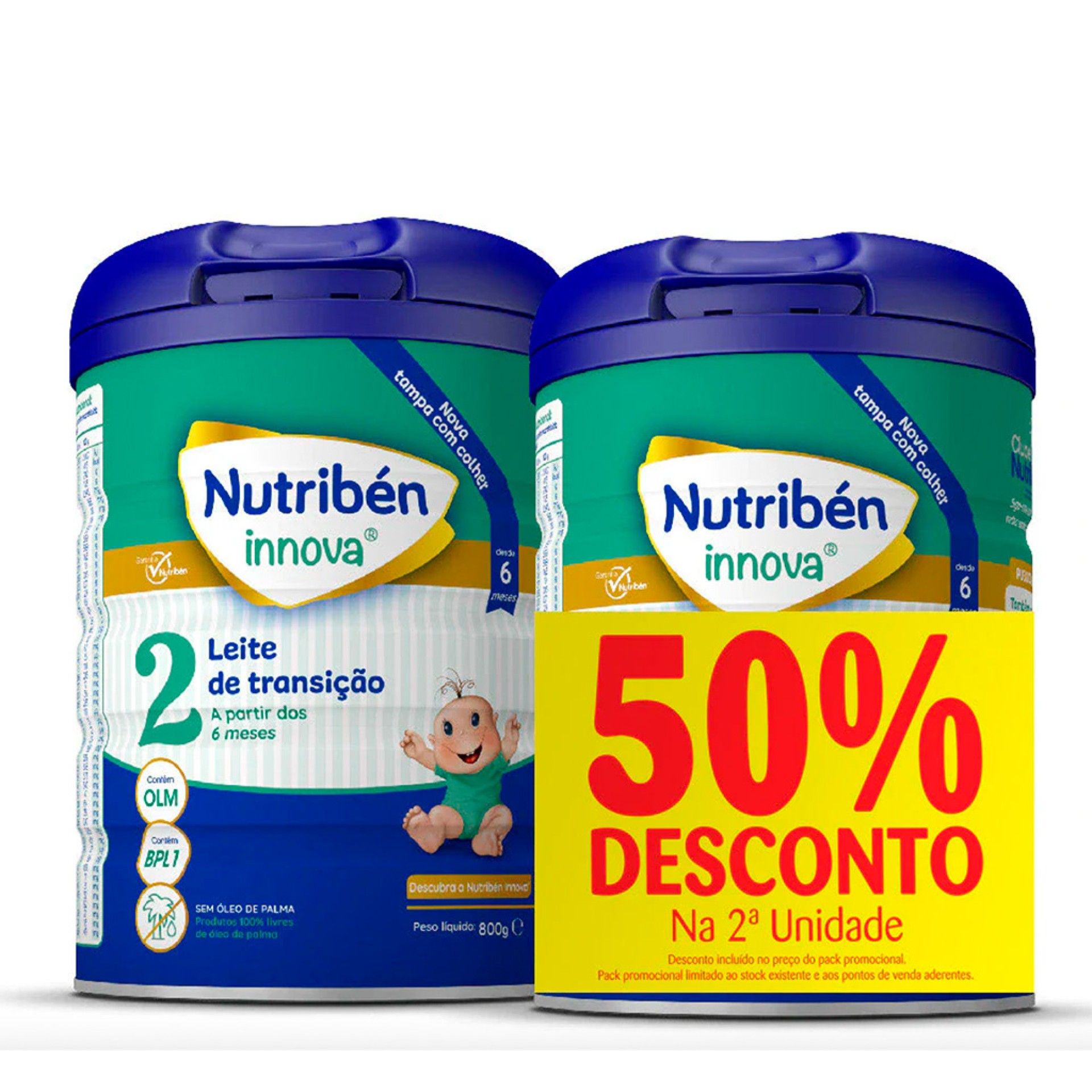 Nutribén Leite Innova 2 Oferta 50% 2ª un