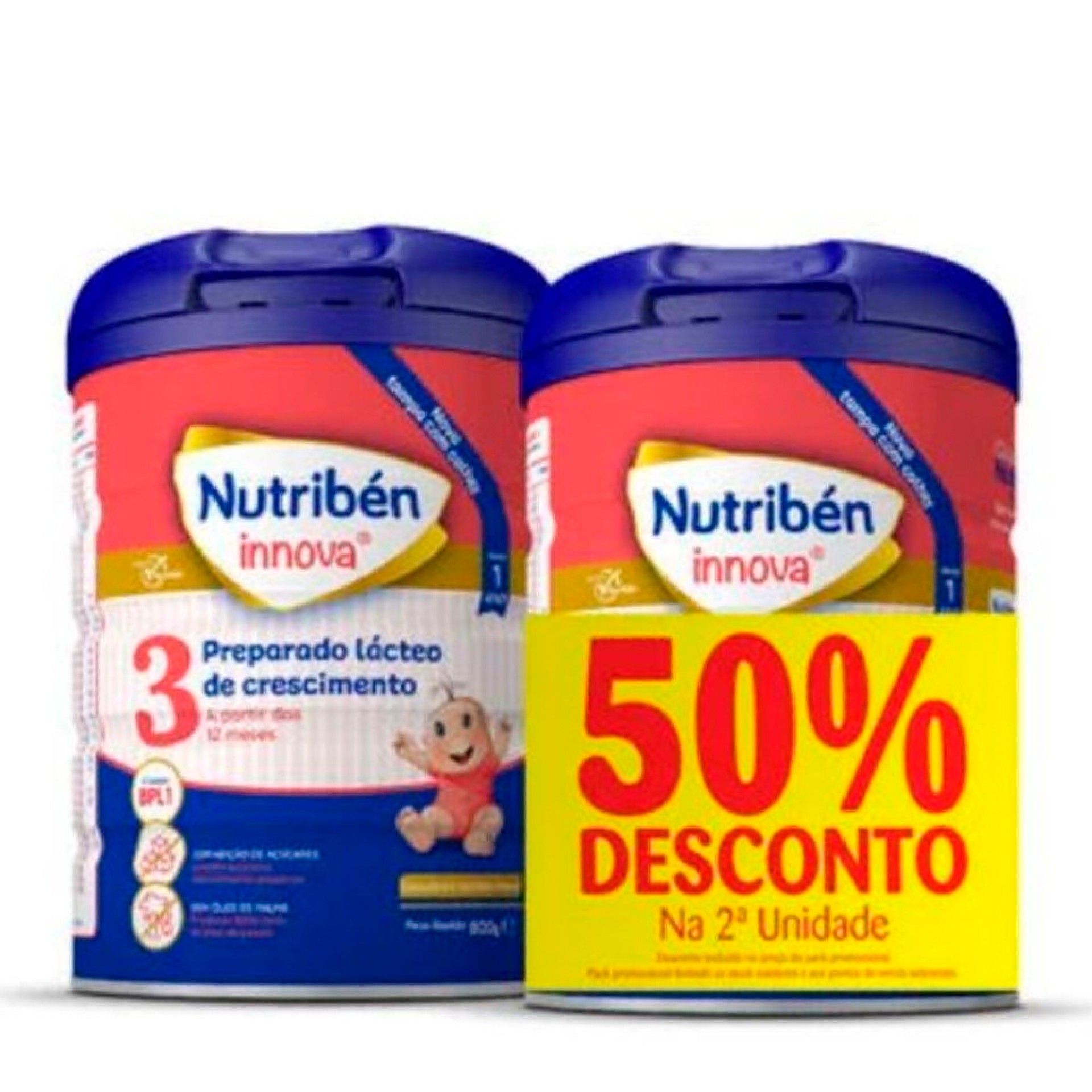 Nutribén Leite Innova 3 DUO -50% 2ª Uni
