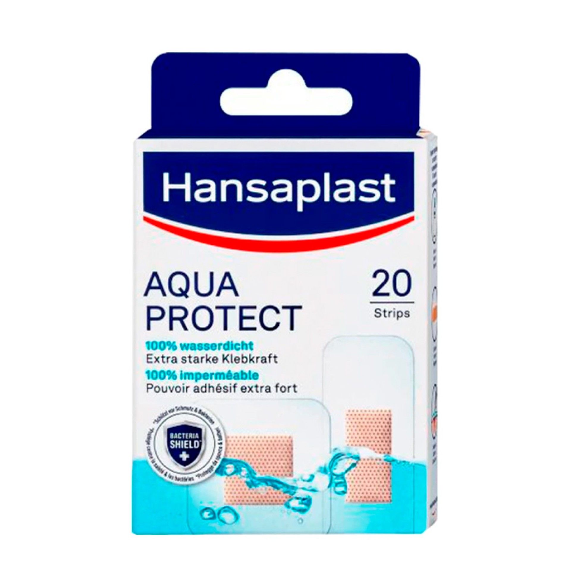 Hansaplast Aqua Protect Pensos Antibacterianos 20 unidades