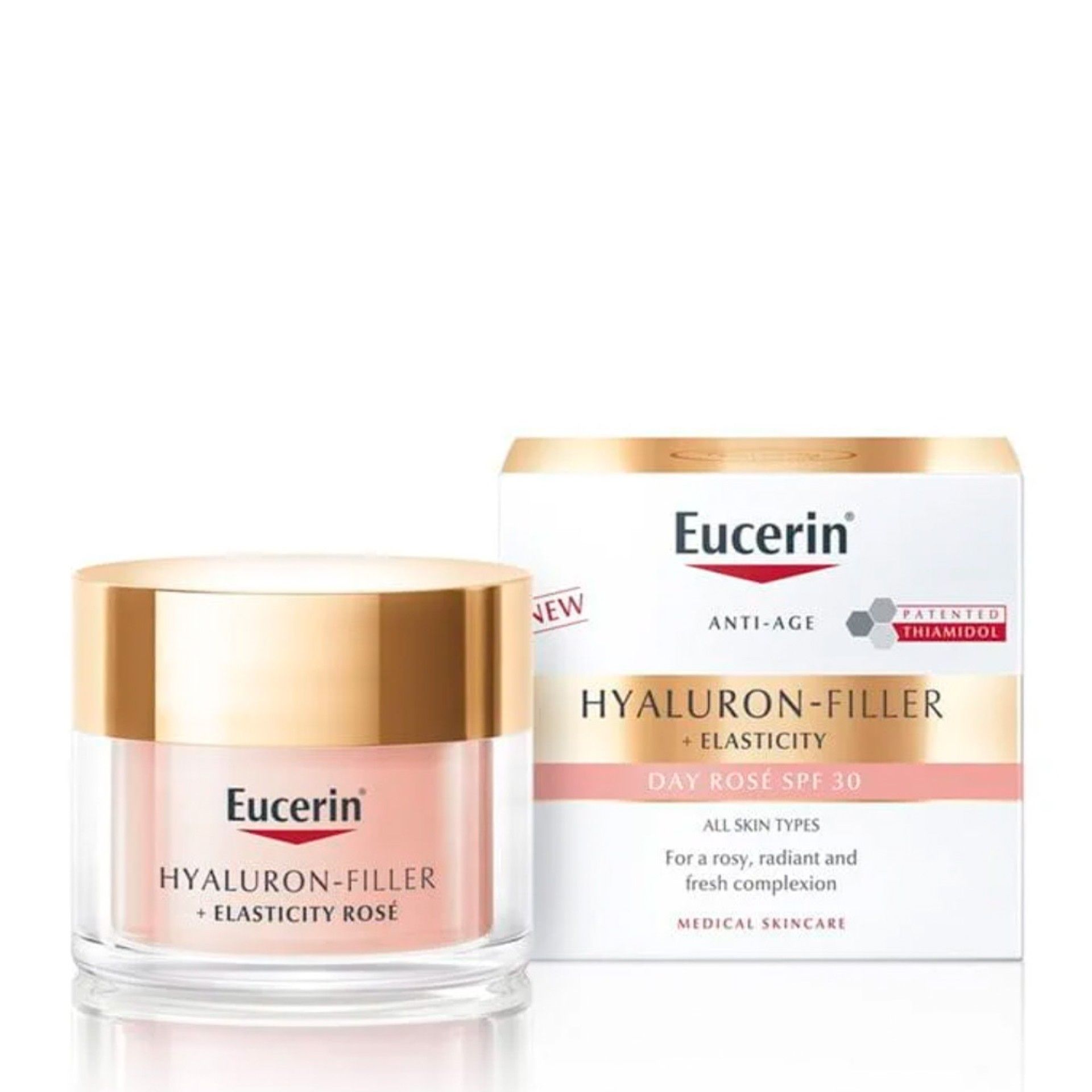 Eucerin Hyaluron-Filler + Elasticity Creme de Dia Rose SPF30