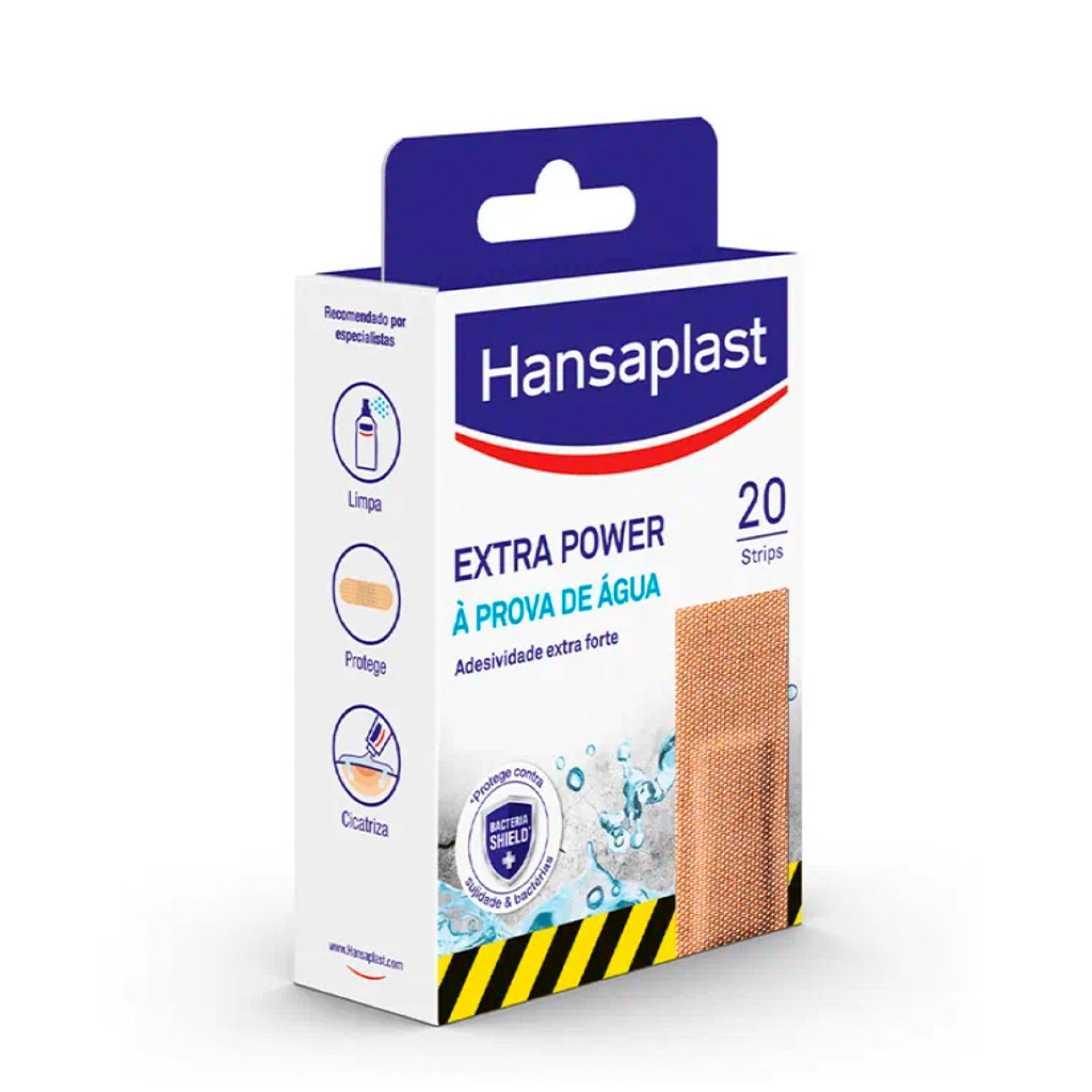 Hansaplast Pensos Extra Forte à Prova de Água 20 unidades