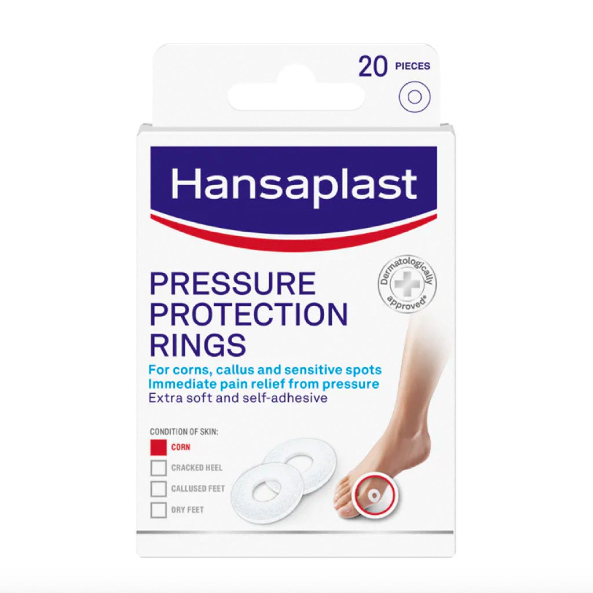 Hansaplast Almofada Protetora para Calos 20 unidades