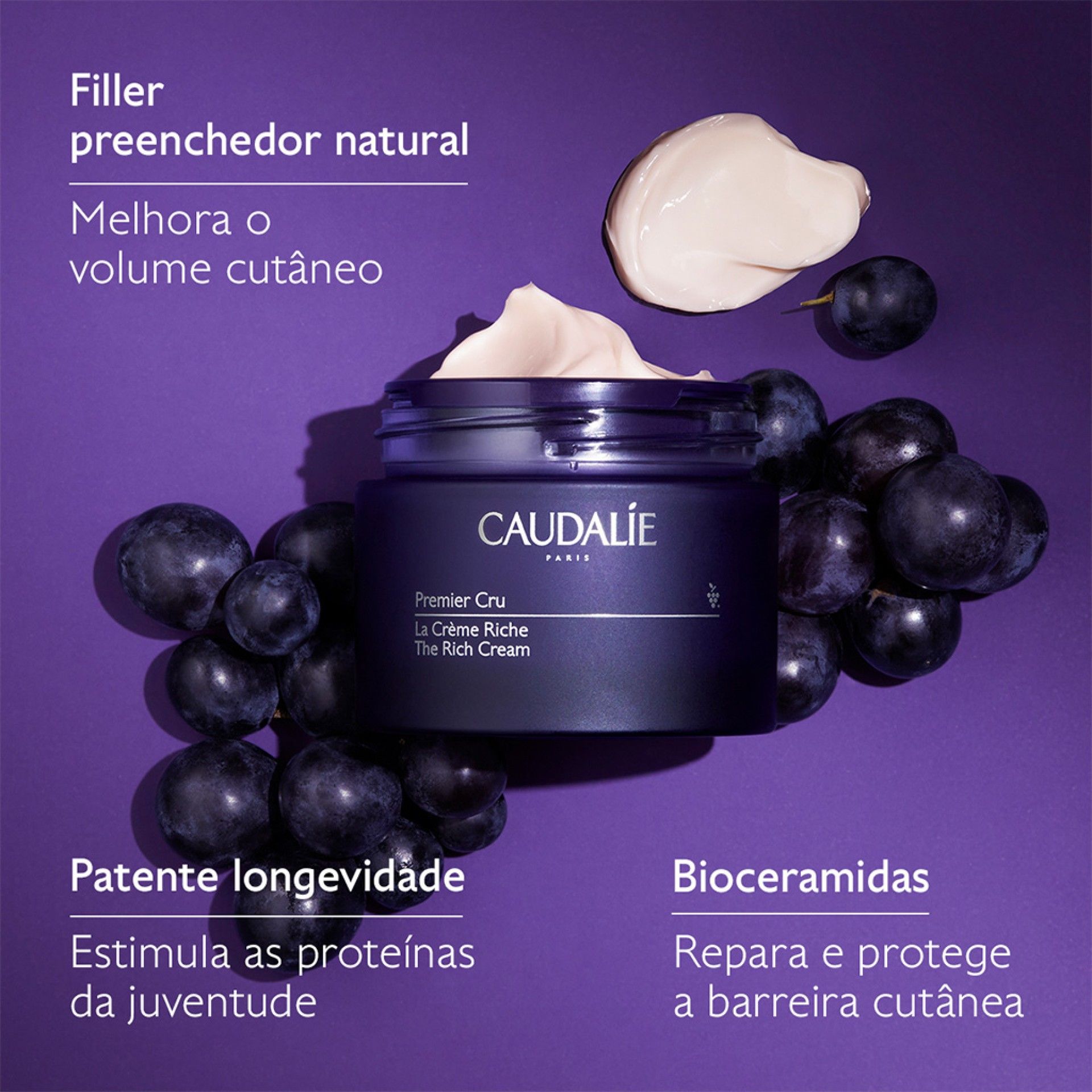 Caudalie Premier Cru O Creme Rico - Recarga | 2025