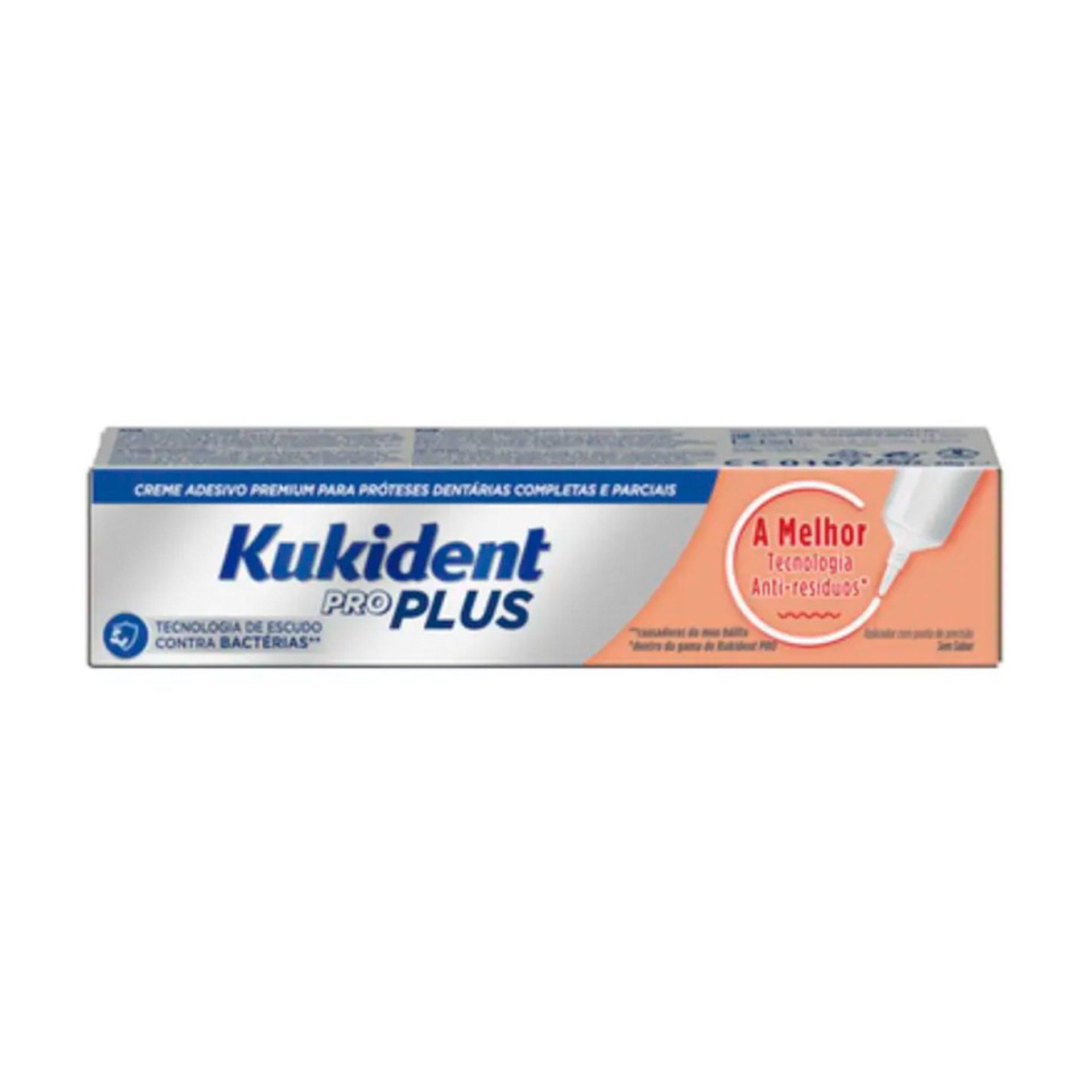 Kukident Pro Plus Anti Resíduos Sem Sabor