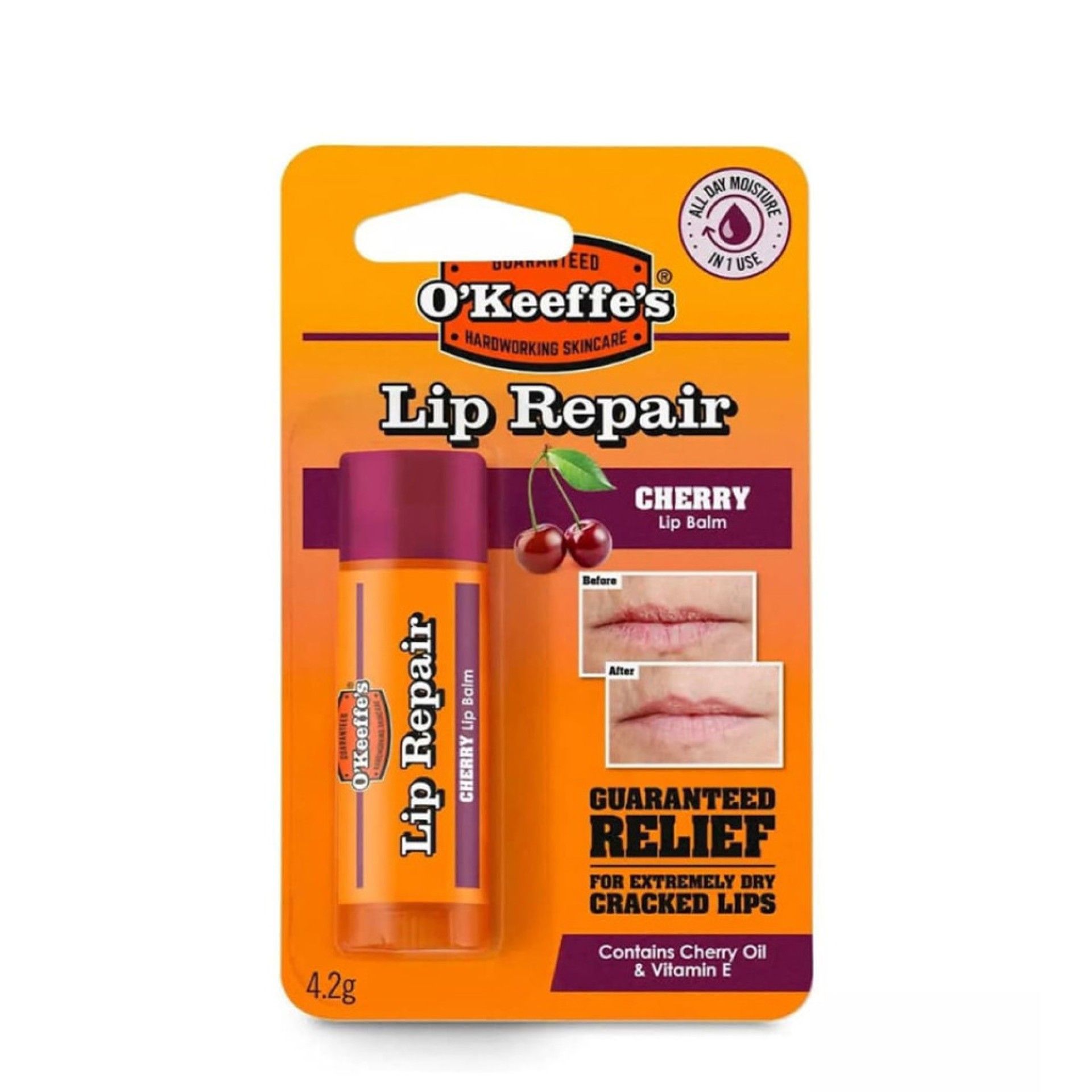 Okeeffes Lip Repair Stick Cereja